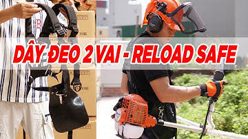 Dây Đeo 2 Vai Loại XỊN Có Đệm Vai Dầy Dùng Cho Máy Cắt Cỏ Công Suất Lớn Của Hãng RELOAD SAFE