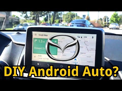 Hack Android Auto onto your Mazda!