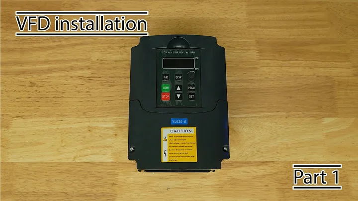 YL620-A Variable frequency drive installation part 1