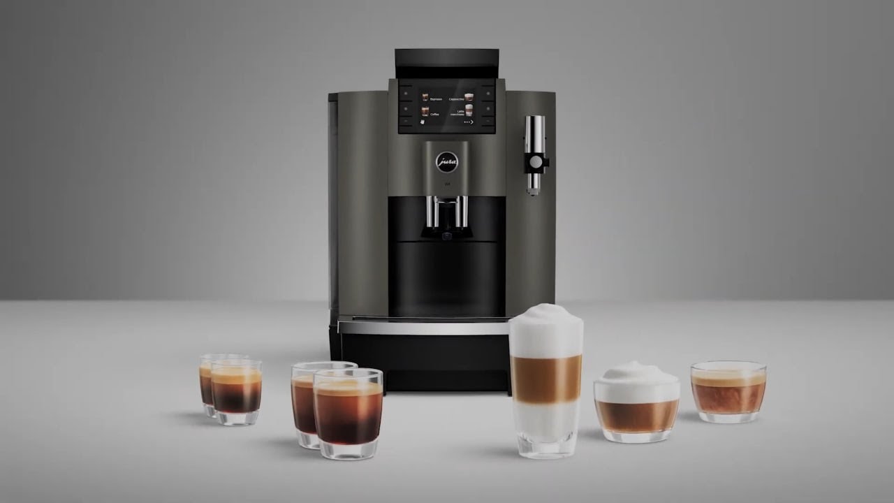Кавомашина JURA W8 Dark Inox EA (15550) купити в інтернет-магазині