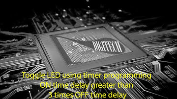 LED Toggling | TIMER | 8051 | Embedded C | Proteus