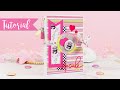 Mini Album Verticale Baby girl - DIY vertical mini album