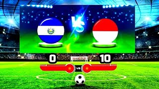 . Garuda Mengamuk! Indonesia 🇮🇩 Hajar El Salvador 🇸🇻 10-0@KangDadangTea_ChanneL  screenshot 5