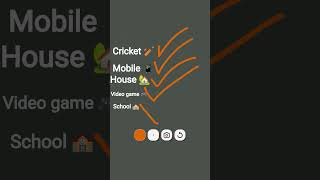 #videogame#house#mobile#cricket but no school