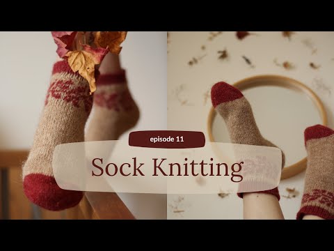 how to hand knit lace socks! 🧦 detailed beginner-friendly tutorial 
