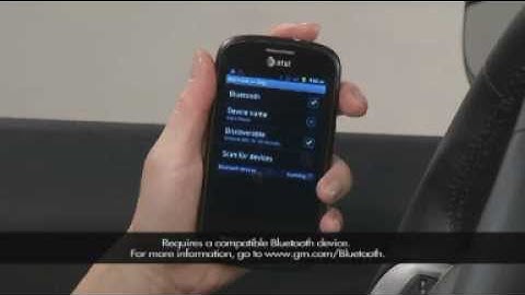 How to pair your bluetooth phone to Chevy MyLink