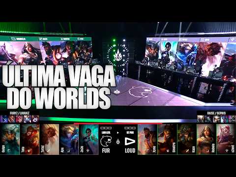 LOUD vs FURIA - ÚLTIMA VAGA do WORLDS 2026 - RESUMO