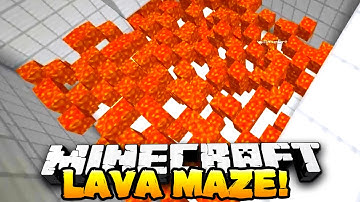 Minecraft - LAVA MAZE! (Puzzle Map) - Part 1 - w/ Preston, Nooch & Kenny
