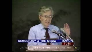Noam Chomsky - 1994-11-01 - Democracy and the Media - Baltimore, Maryland - Improved Sound Quality