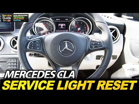 Mercedes CLA - Service Light Reset