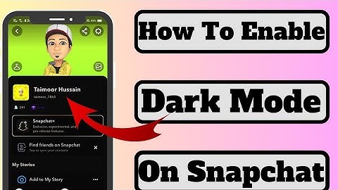 How To  Enable Dark Mode On Snapchat iPhones/ Android | How To Get Dark On Snapchat |2023|
