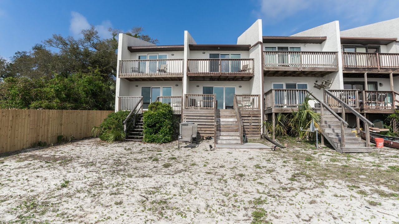 Waterfront Condo Close To Tyndall AFB Oak Shore Villas Parker, Florida Real Estate For Sale