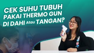 Cek Suhu Tubuh Pakai Thermo Gun di Dahi Atau Tangan | ESSENTIAL OIL ROSEVARA