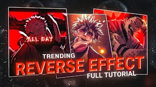 How To Make Anime Edit On Capcut Full Step For Beginners | Capcut Reverse Effect Tutorial 