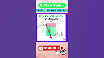 🤩How to Calculate Risk Reward 💡in Trading ? #2 📊 #tradingpsychology #nifsentamil #riskmanagement