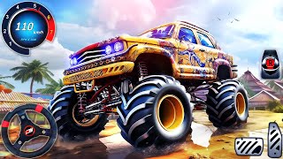 Monster Truck Mega Ramp Extreme Racing - Impossible GT Car Stunts Driving - Android GamePlay #8