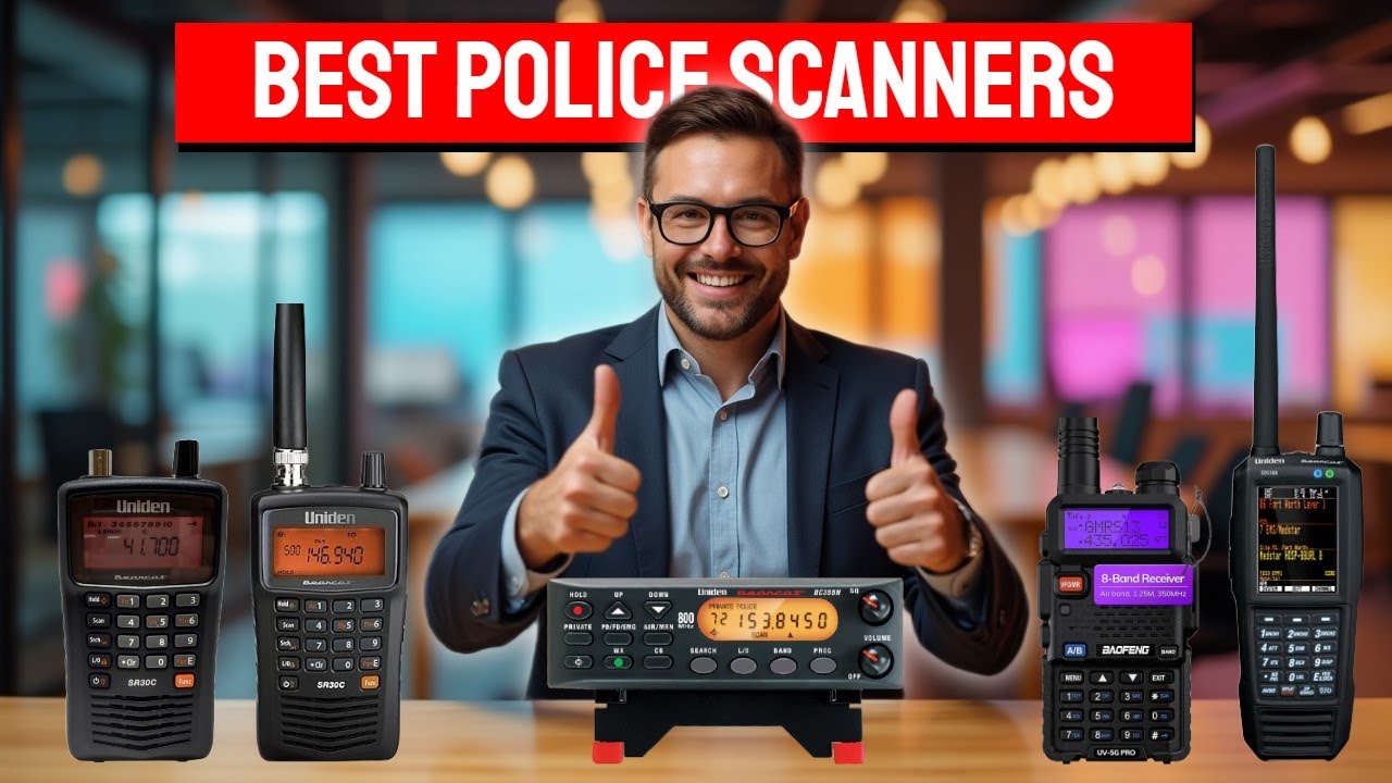 Best Police Scanners 2025 - Only 7 Options You Should Consider - YouTube