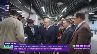 Standa Ilk Asan Xidmət Mərkəzi Fəaliyyətə Başlayıb - Xəzər Tv 15.01.2026