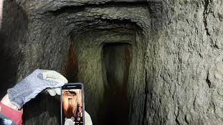 FOUND medieval HAUNTED Abandoned mine! watch to the end .