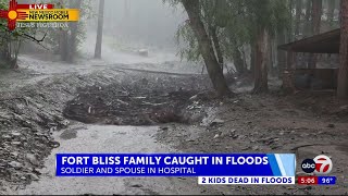 Two children die as Fort Bliss family caught in Ruidoso flooding