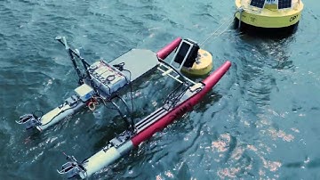 OPT WAM-V Docking and Charging Buoy Prototype