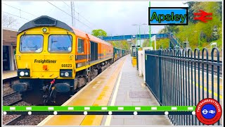 Trains at Apsley Station  WCML (22/04/2024)