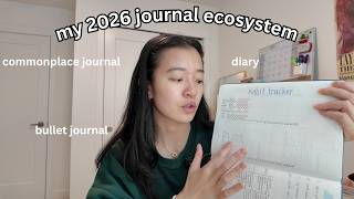 my 2026 journal ecosystem 📚📝🤍