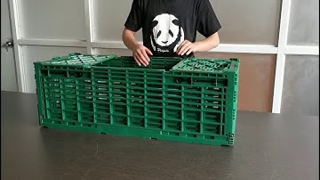 ZJKB1004034C ZNKIA made collapsible folding crate for fresh flower