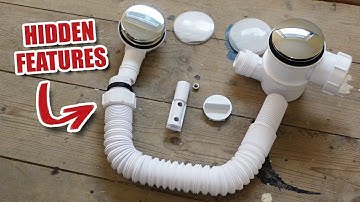 McAlpine popup BATH WASTE overview (HC2650) - clever design!