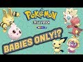 Can You Beat Pokemon Crystal Using Only Baby Pokemon?