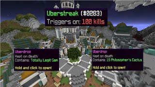 Chill Uberstreaking | Keyboard And Mouse Sounds | The Hypixel Pit