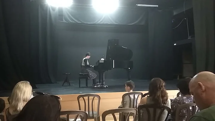 Abishag plays three pieces at Bet Shemesh Conserva...