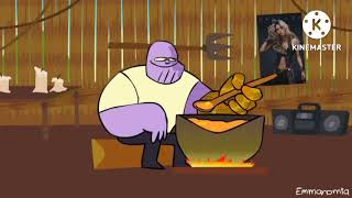 thanos soup - Avengers endgame animated #marvel  #comedy #thanos #incredible cartoon hero fun