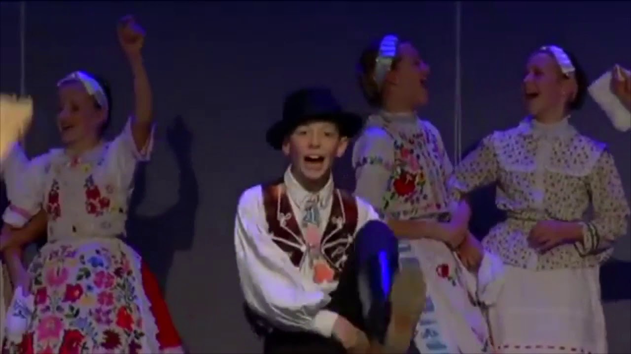 Kalocsai táncok. Szinvavölgyi Aprók.