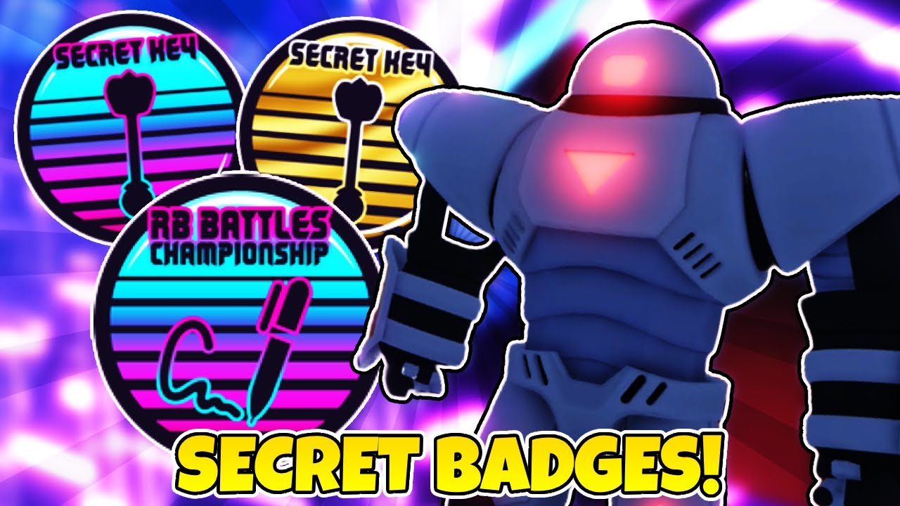 HOW TO GET 3 SECRET BADGES IN RB BATTLES MINIGAMES - ROBLOX - YouTube
