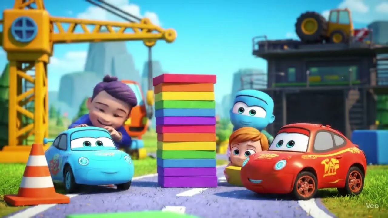 Magical 3D Car Adventure for Kids – Peaceful Pixar-Style Storytime