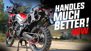 Awesome &amp; Affordable Africa Twin Suspension Upgrades.  By COGENT DYNAMICS