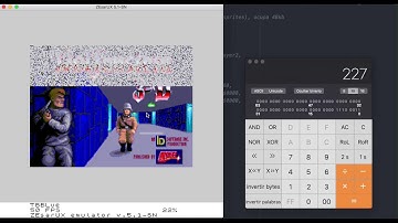 ZEsarUX TBBlue  Spectrum Next Layer2