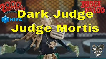 Hiya Toys 2000AD Judge Dredd Dark Judge Judge Mortis 1:18 scale action figure. A cracking release!