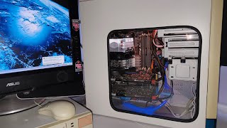 Making a window in a retro PC Case!