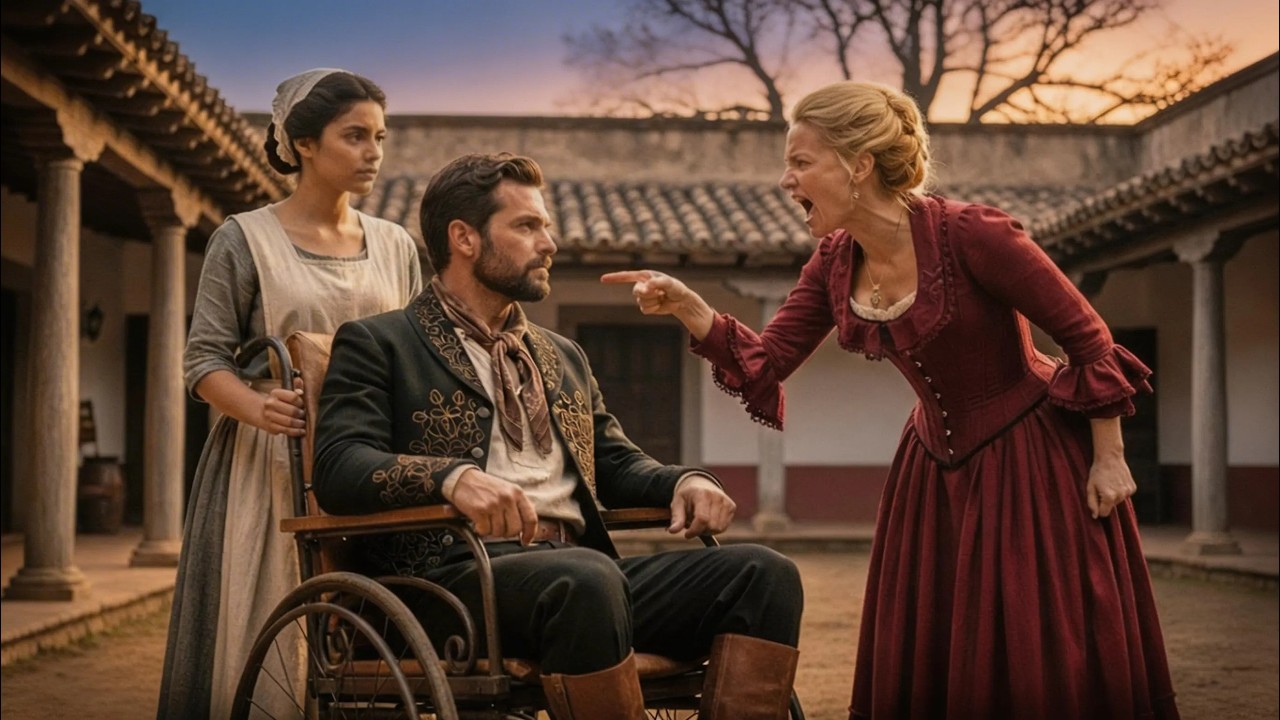 El hacendado fingió no poder caminar para poner a prueba a su esposa, y la criada que le dio amor...