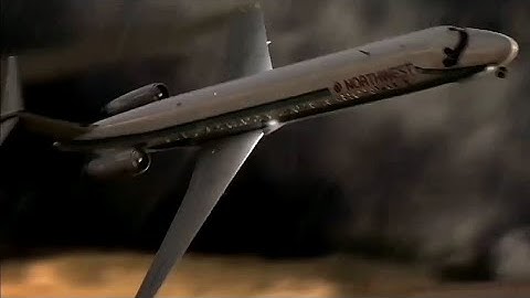 Northwest Airlines Flight 255 - Crash Animation