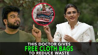 This Doctor Gives Free Cloth Bags To Reduce Waste | Anuj Ramatri  An EcoFreak