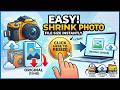 ✅ Shrink Photo File Sizes Instantly - Make them Smaller to Store and Email ✅