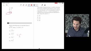 April 2017 SAT Non Calculator Section
