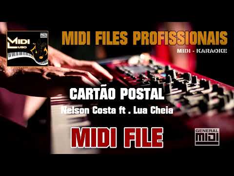 𝄟 Demo MIDI FILE - - Cartão Postal (feat. Lua Cheia) · Nelson Costa