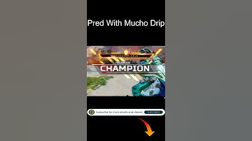 Drippy Pred Clutches The Win! | Apex Legends #Shorts
