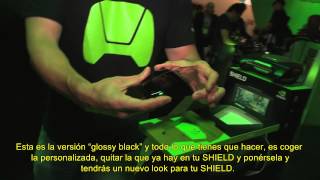 Accesorios NVIDIA SHIELD en el E3 2013 (sub)