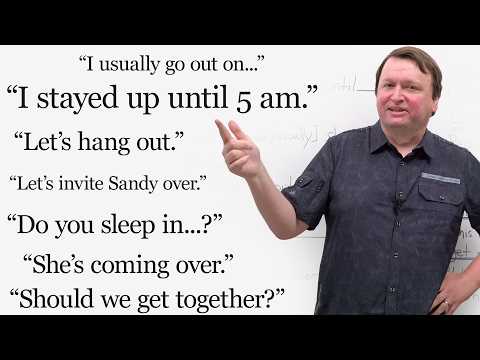 PHRASAL VERBS for the Weekend | English Vocabulary Learning and Practice