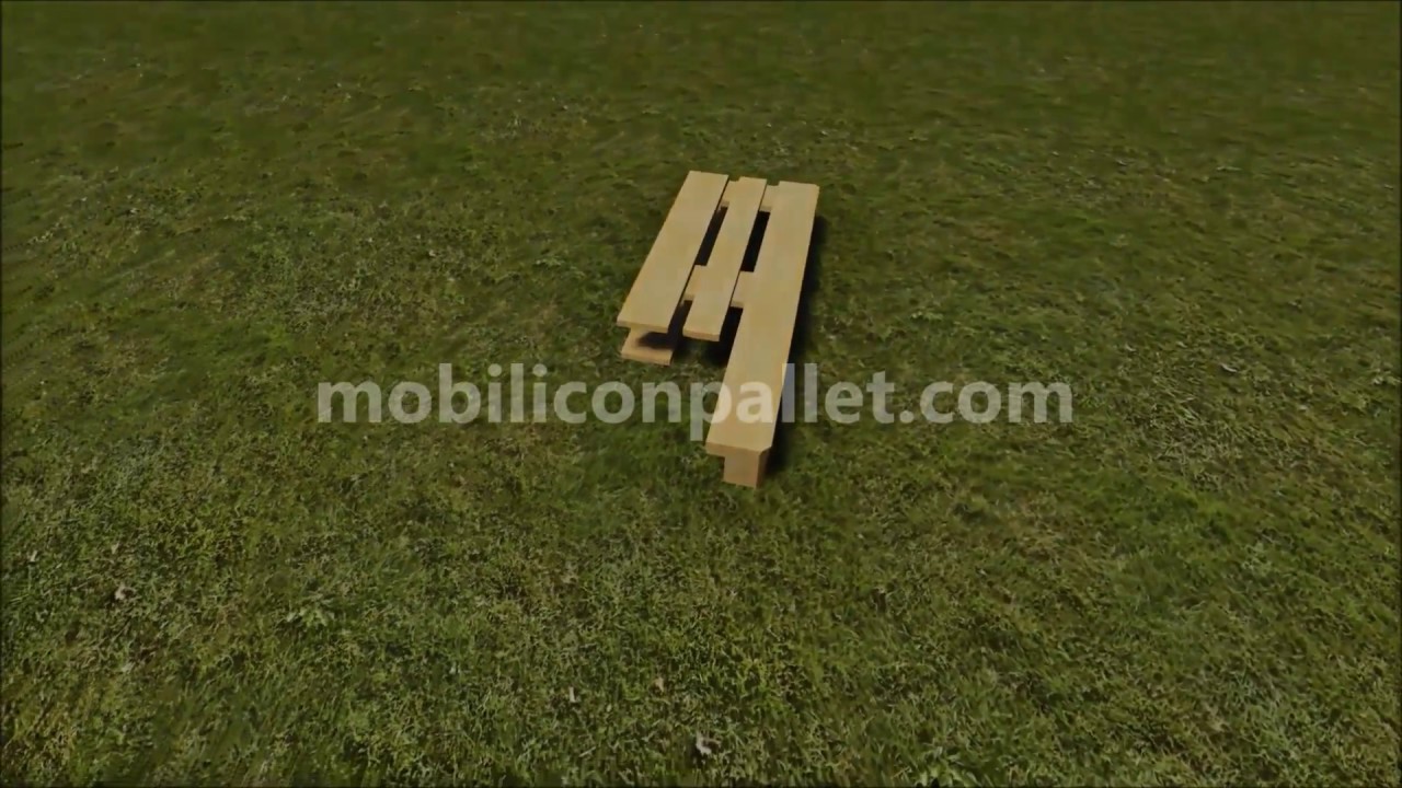 Le istruzioni su come fare uno sgabello con i pallet youtube